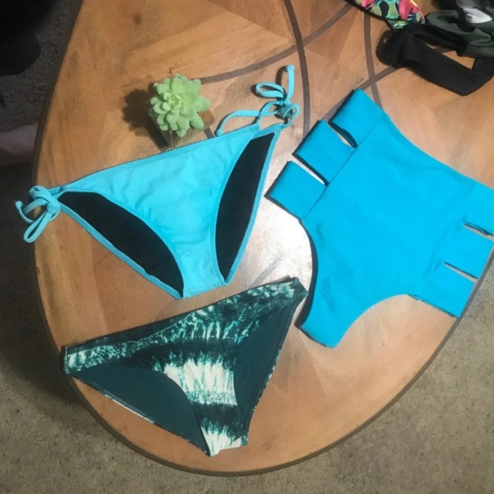 3 S/M Bikini Bottoms